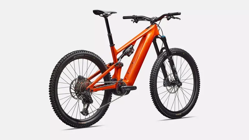 Specialized Turbo Levo 4 Comp Small in Orange Over Silver/Dark Navy-2