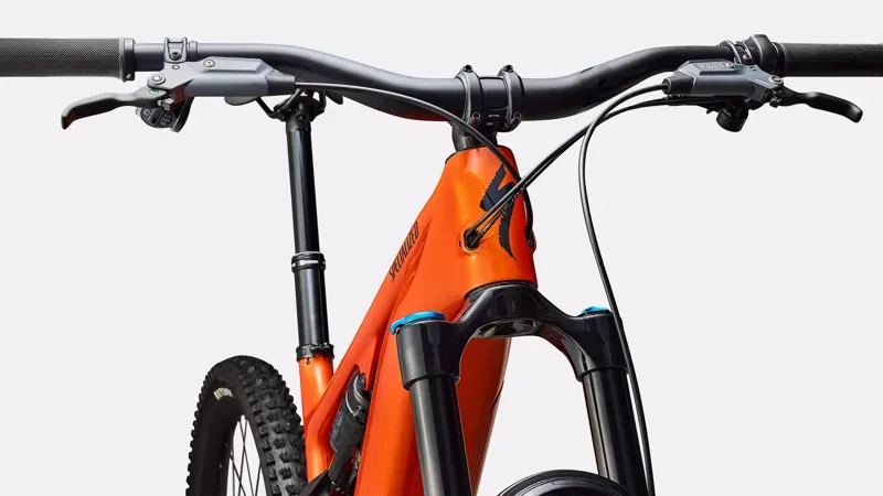 Specialized Turbo Levo 4 Comp Small in Orange Over Silver/Dark Navy-4
