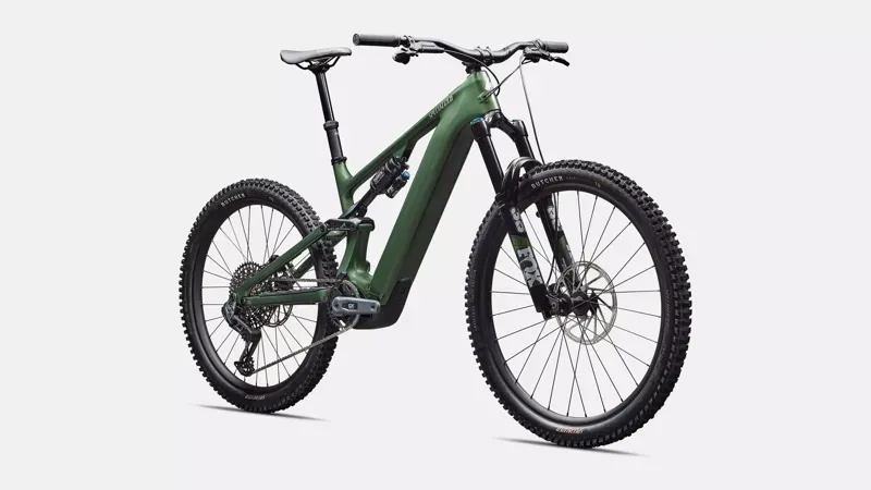 Specialized Turbo Levo 4 Expert S MTB in Cypress and Silver-1