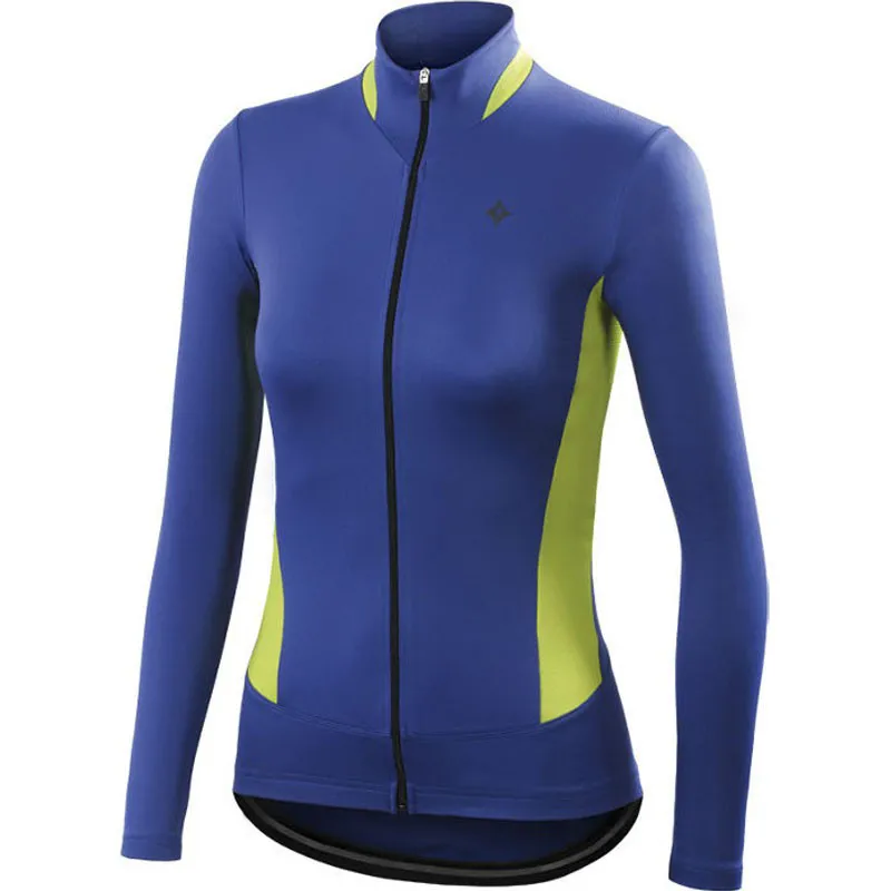 Specialized Therminal RBX Sport Long Sleeve Womens Jersey Indigo