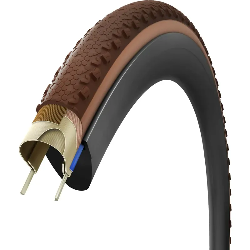 Vittoria Terreno Pro T30 Fine Loose 700x45c Gravel Race Natural Brown Tubeless Ready Tyre-2