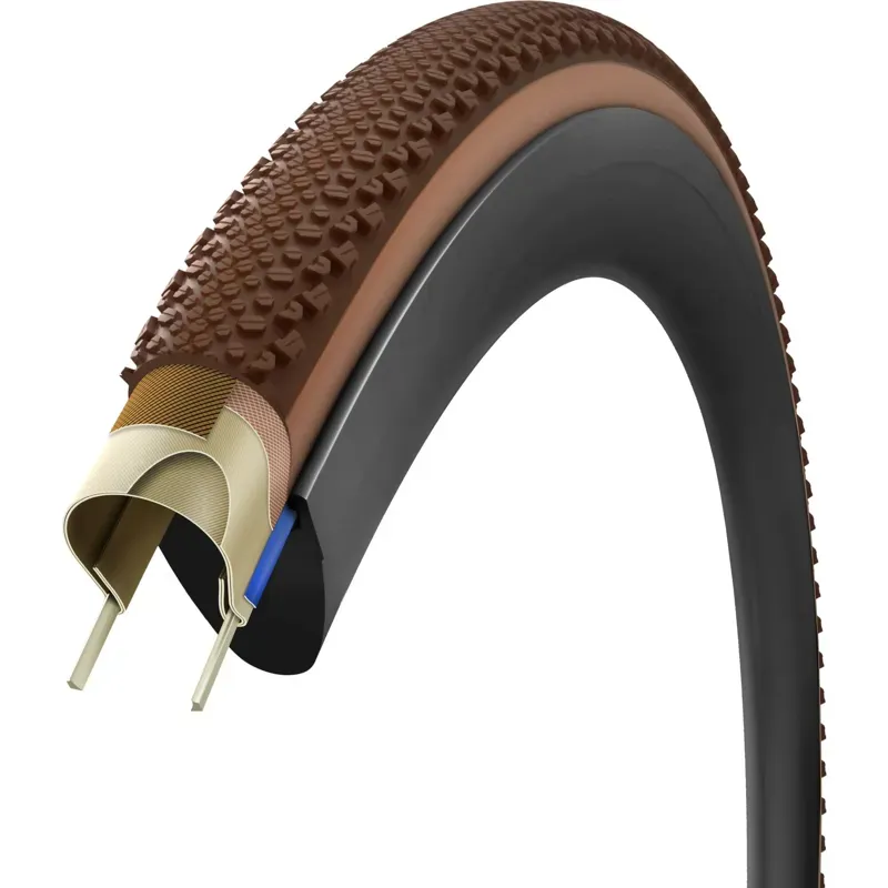 Vittoria Terreno Pro T50 Mixed 700x45c Gravel Race Natural Brown Tubeless Ready Tyre-2
